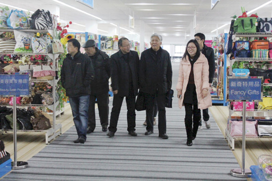 寧波企業文化研究會來我集團考察 寧波企業文化研究會來我集團考察