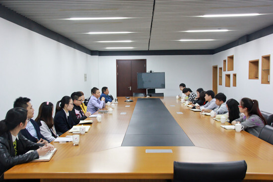 寧波九隆國貿來我集團參觀交流 寧波九隆國貿來我集團參觀交流