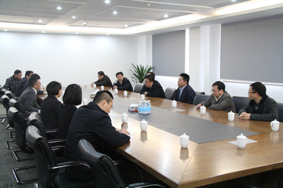 省商務廳周日星廳長來我集團調研外貿情況 省商務廳周日星廳長來我集團調研外貿情況