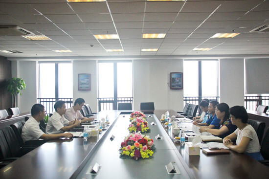 我司與中信保公司舉行半年度溝通會 我司與中信保公司舉行半年度溝通會