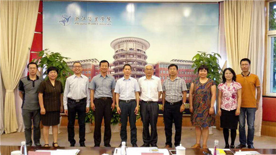 我集團領導訪問寧波海上絲綢之路研究院 我集團領導訪問寧波海上絲綢之路研究院