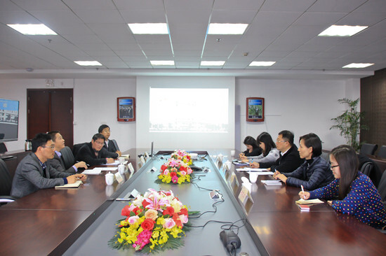 中國輕工商會張杰副會長一行來我集團調研 中國輕工商會張杰副會長一行來我集團調研